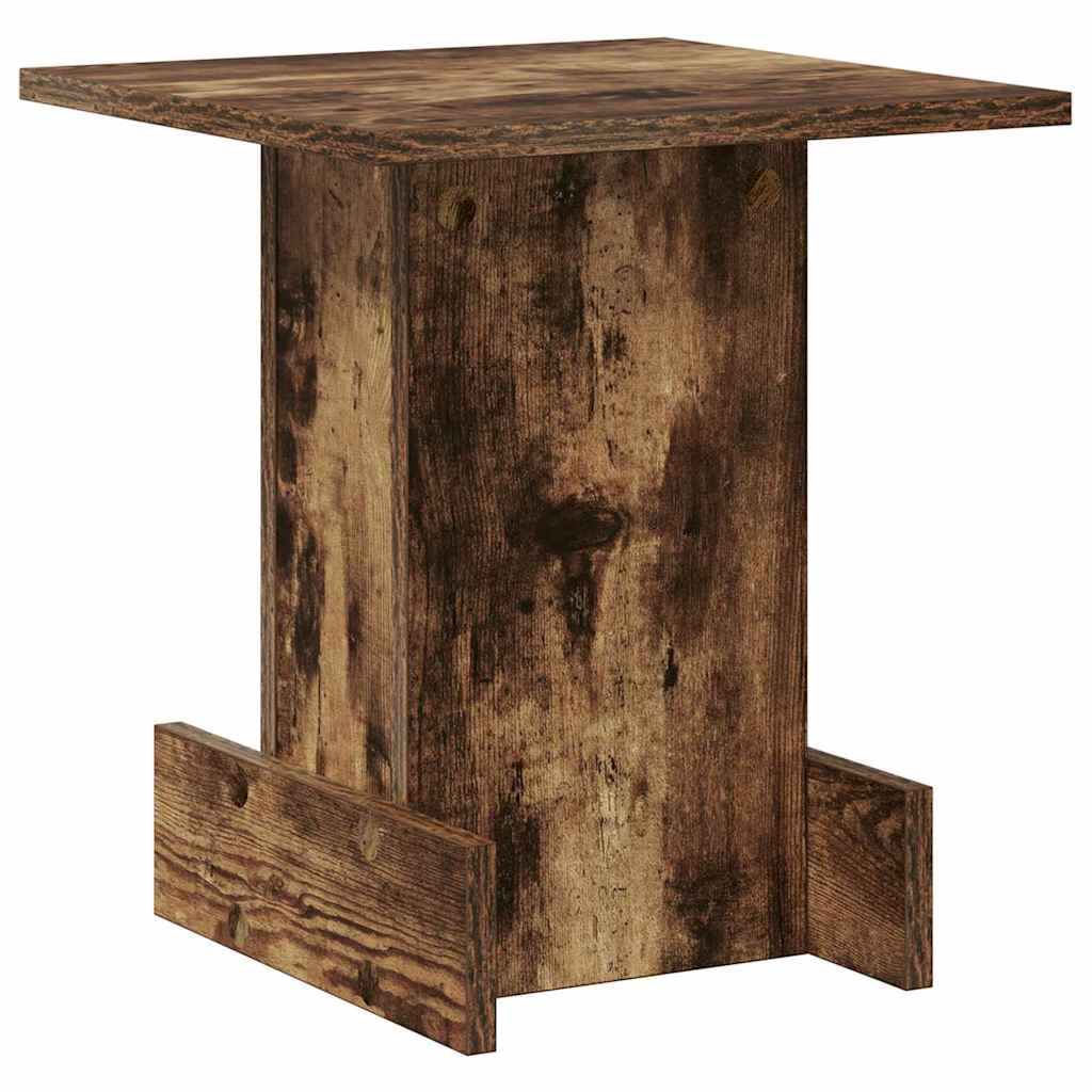 Table d'appoint Chêne fumé 35,5 x 35 x 40 cm Bois d'ingénierie - XIOS