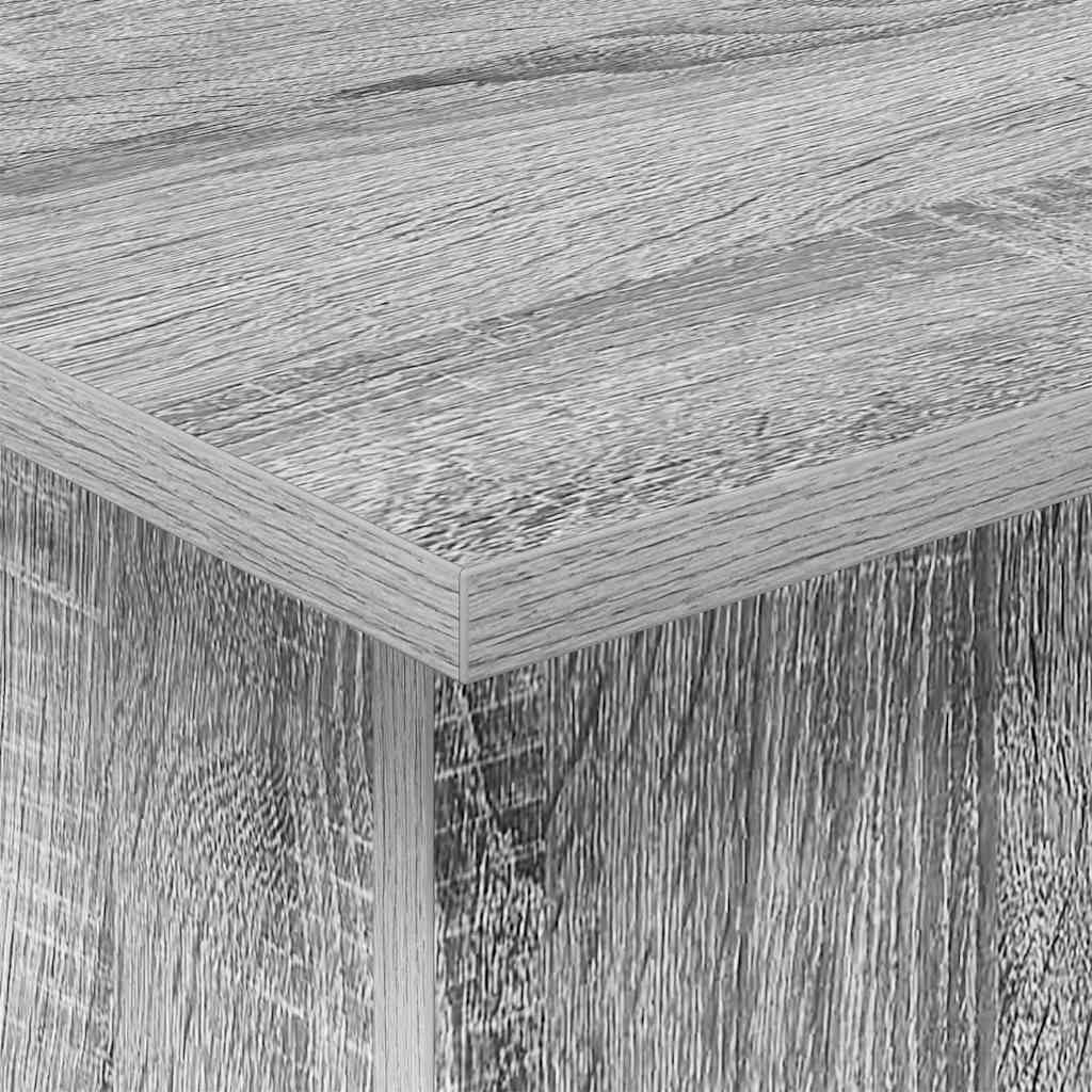 Table d'appoint Gris Sonoma 35,5 x 35 x 40 cm Bois d'ingénierie - XIOS