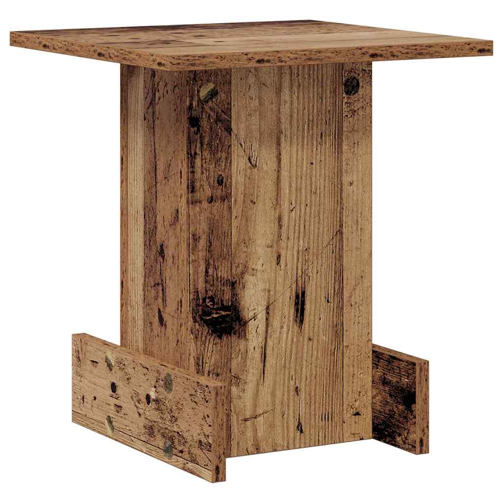 Table d'appoint Bois ancien 35,5 x 35 x 40 cm Bois d'ingénierie - XIOS