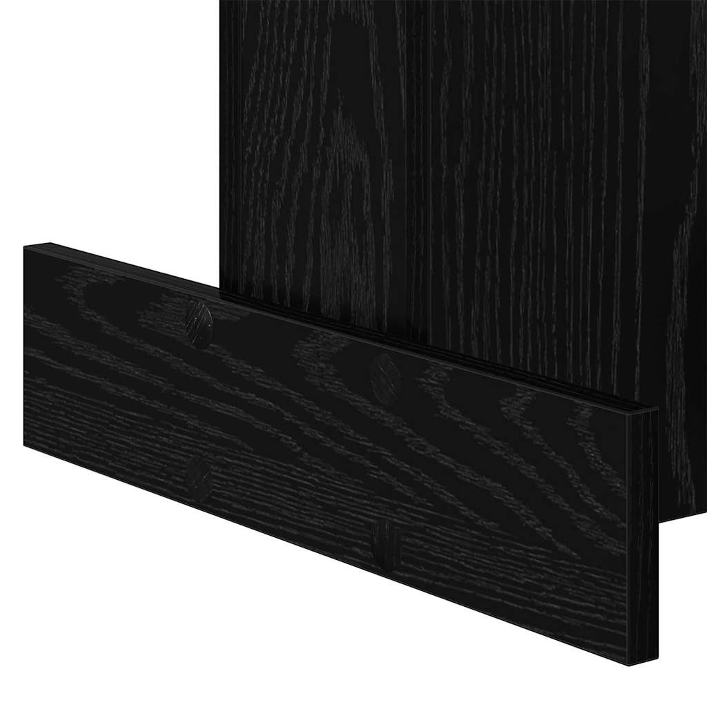 Table d'appoint Chêne noir 44,5 x 45 x 55 cm Bois d'ingénierie - XIOS