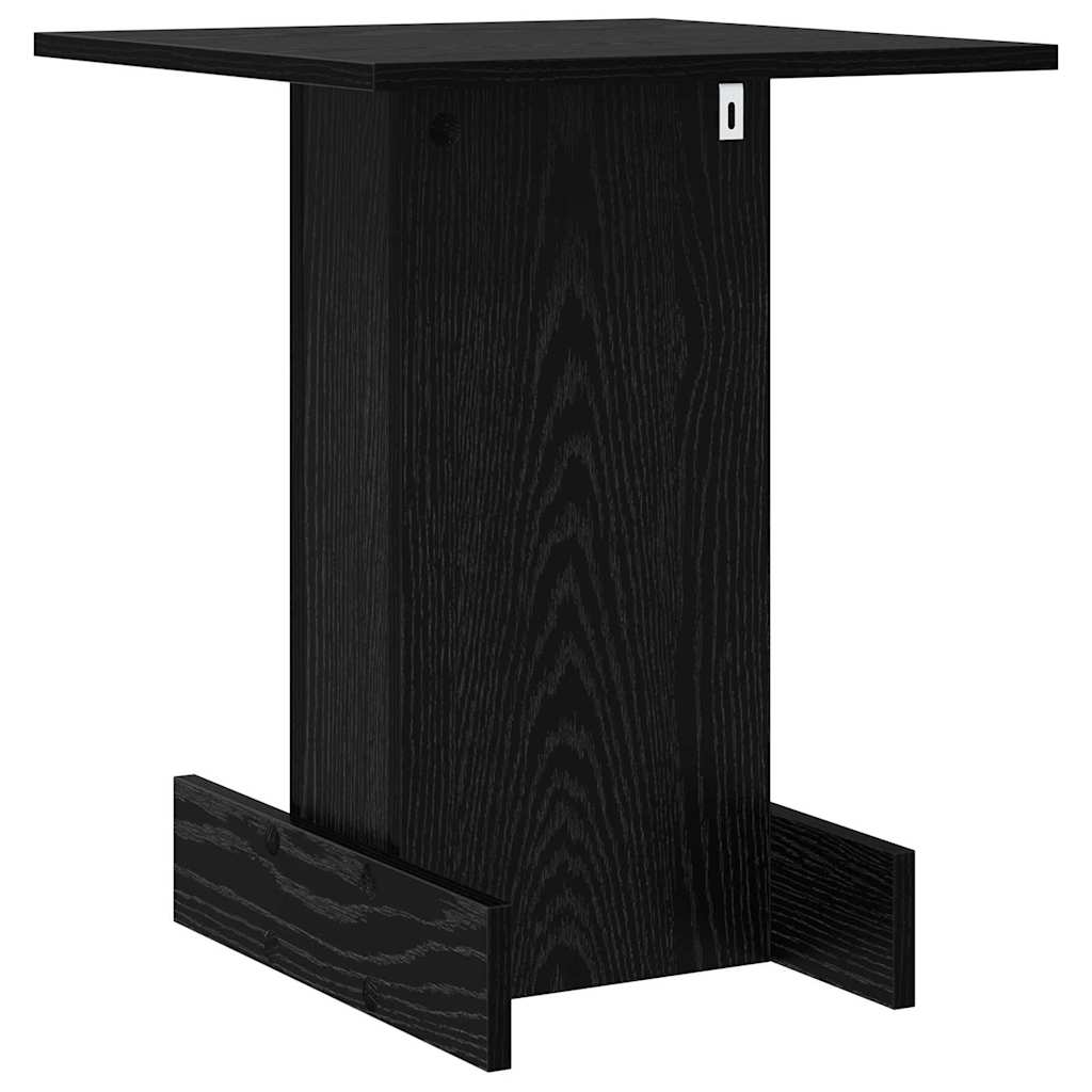 Table d'appoint Chêne noir 44,5 x 45 x 55 cm Bois d'ingénierie - XIOS