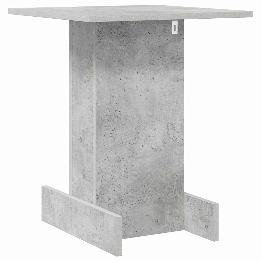 Table d'appoint Gris béton 44,5 x 45 x 55 cm Bois d'ingénierie - XIOS
