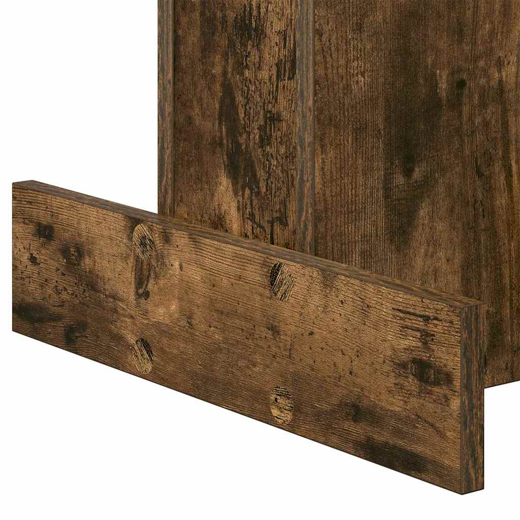 Table d'appoint Chêne fumé 44,5 x 45 x 55 cm Bois d'ingénierie - XIOS