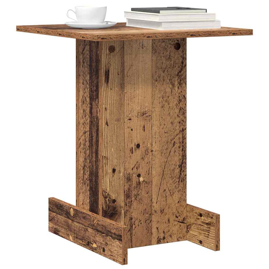 Table d'appoint Bois ancien 44,5 x 45 x 55 cm Bois d'ingénierie - XIOS