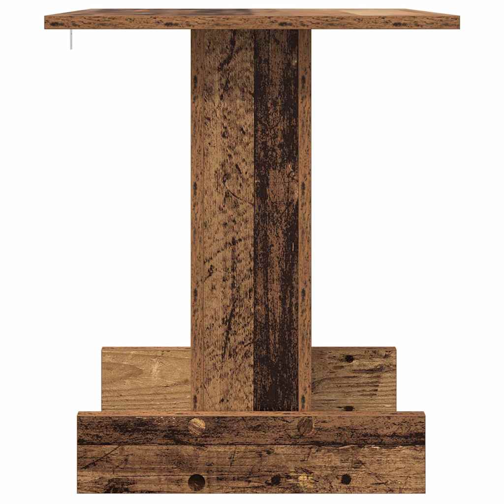 Table d'appoint Bois ancien 44,5 x 45 x 55 cm Bois d'ingénierie - XIOS