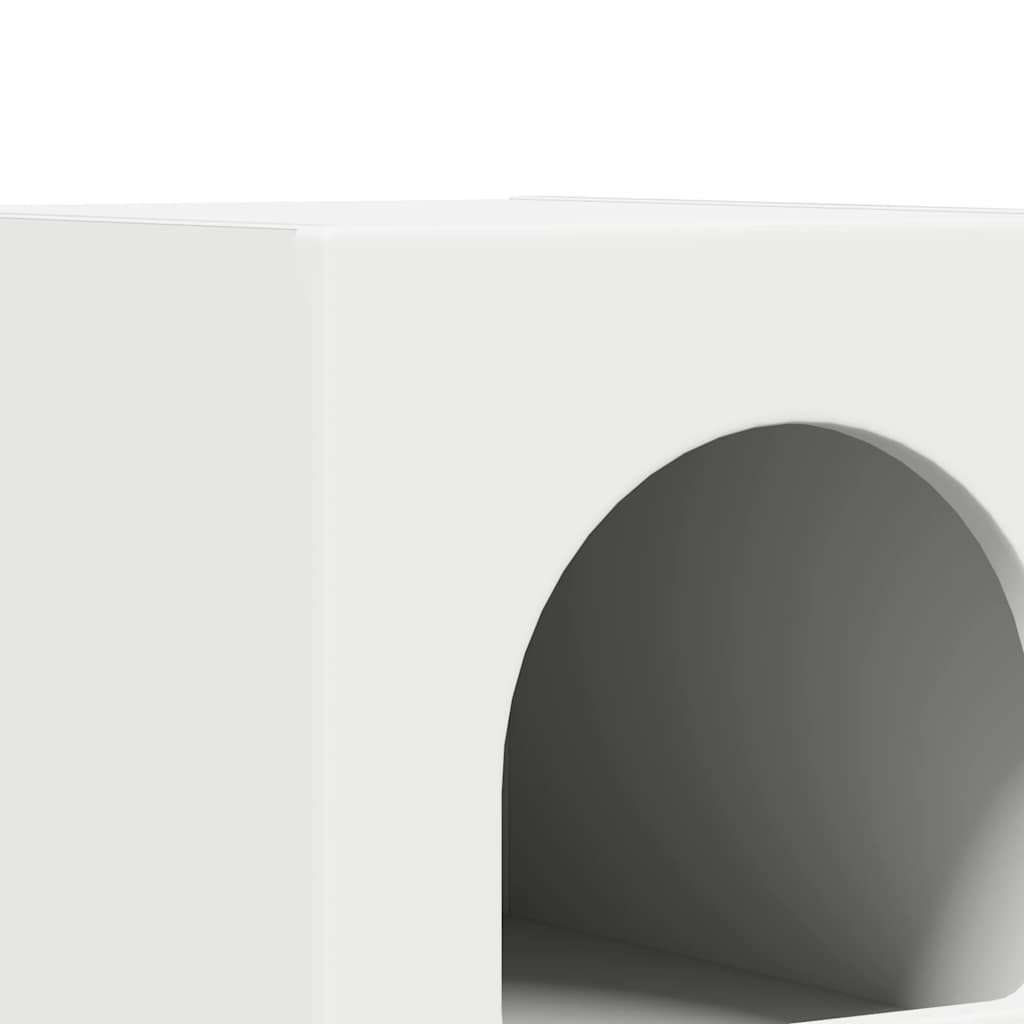 Table de chevet 2 pcs Blanc 29,5 x 33,5 x 50 cm - XIOS