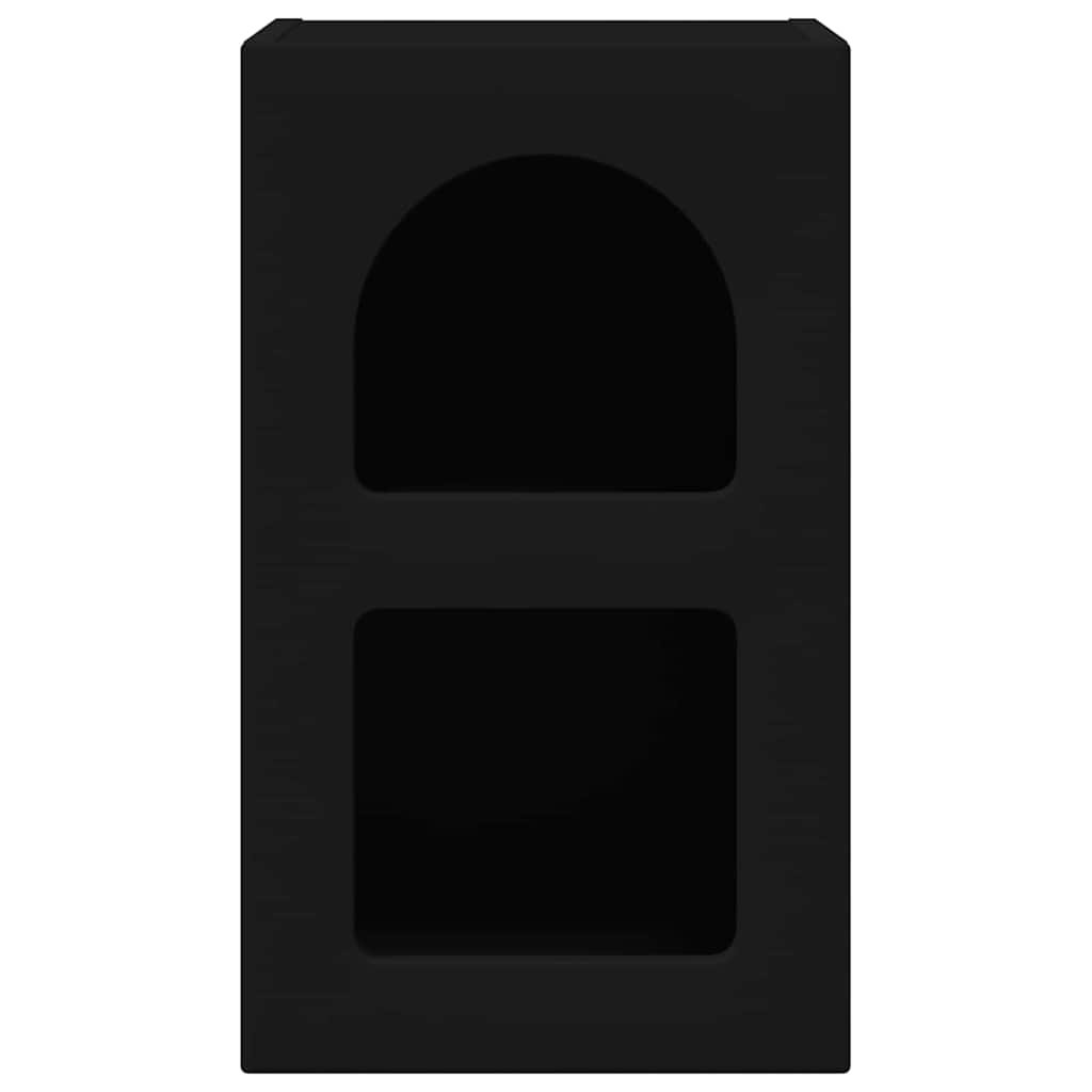 Table de chevet 2 pcs Noir 29,5 x 33,5 x 50 cm - XIOS