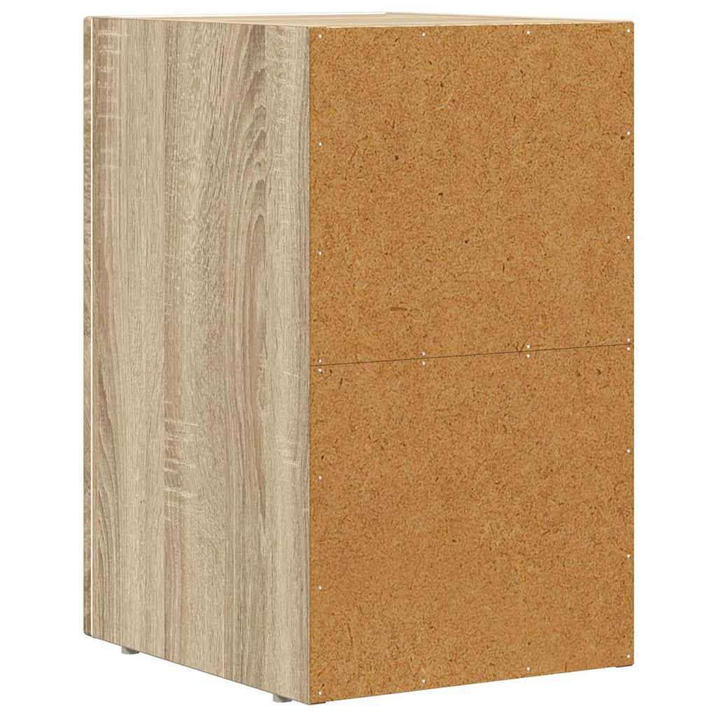 Table de chevet 2 pcs Chêne Sonoma 29,5 x 33,5 x 50 cm - XIOS