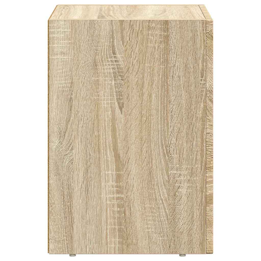 Table de chevet 2 pcs Chêne Sonoma 29,5 x 33,5 x 50 cm - XIOS