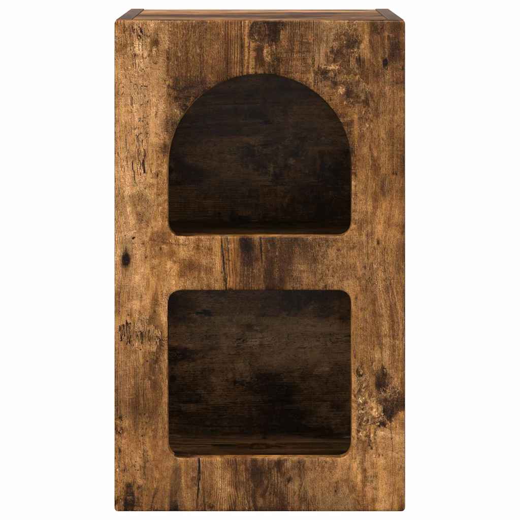 Table de chevet 2 pcs Chêne fumé 29,5 x 33,5 x 50 cm - XIOS