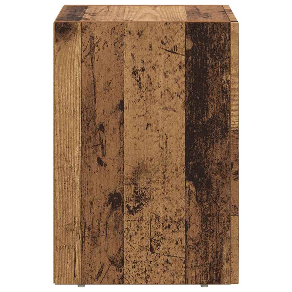Table de chevet 2 pcs Bois ancien 29,5 x 33,5 x 50 cm - XIOS