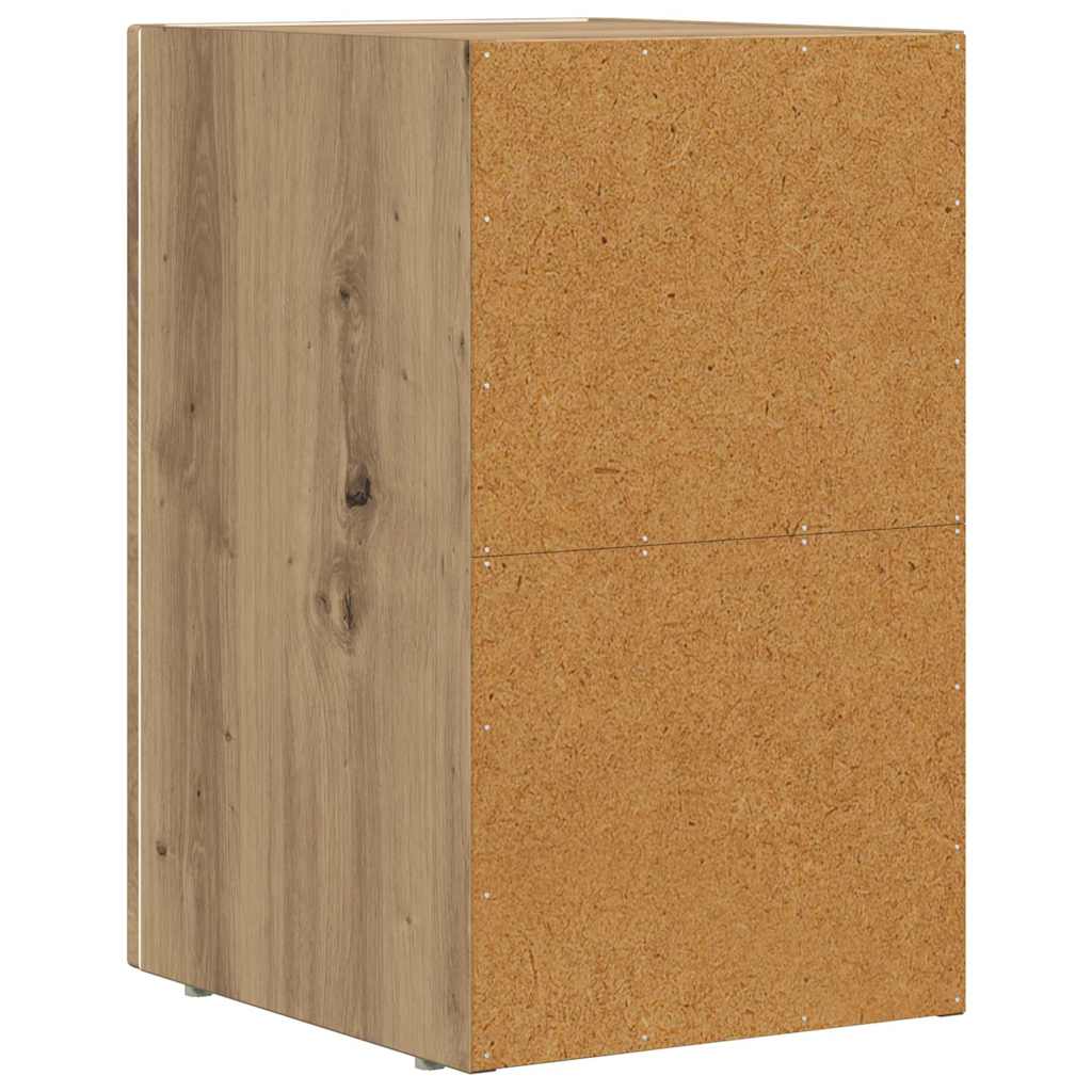 Table de chevet 2 pcs Chêne artisanal 29,5 x 33,5 x 50 cm - XIOS
