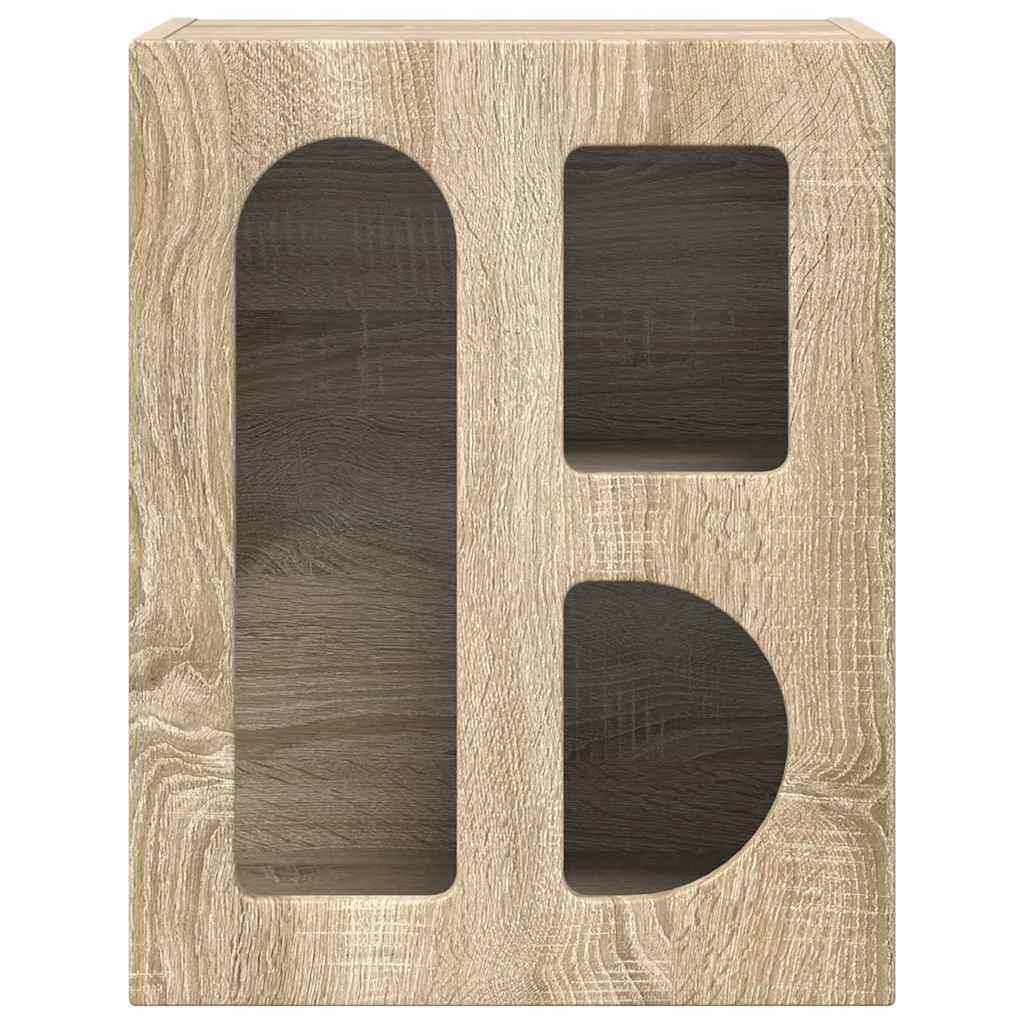 Table de chevet 2 pcs Chêne Sonoma 40 x 35 x 50 cm - XIOS