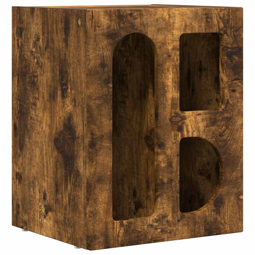 Table de chevet 2 pcs Chêne fumé 40 x 35 x 50 cm - XIOS