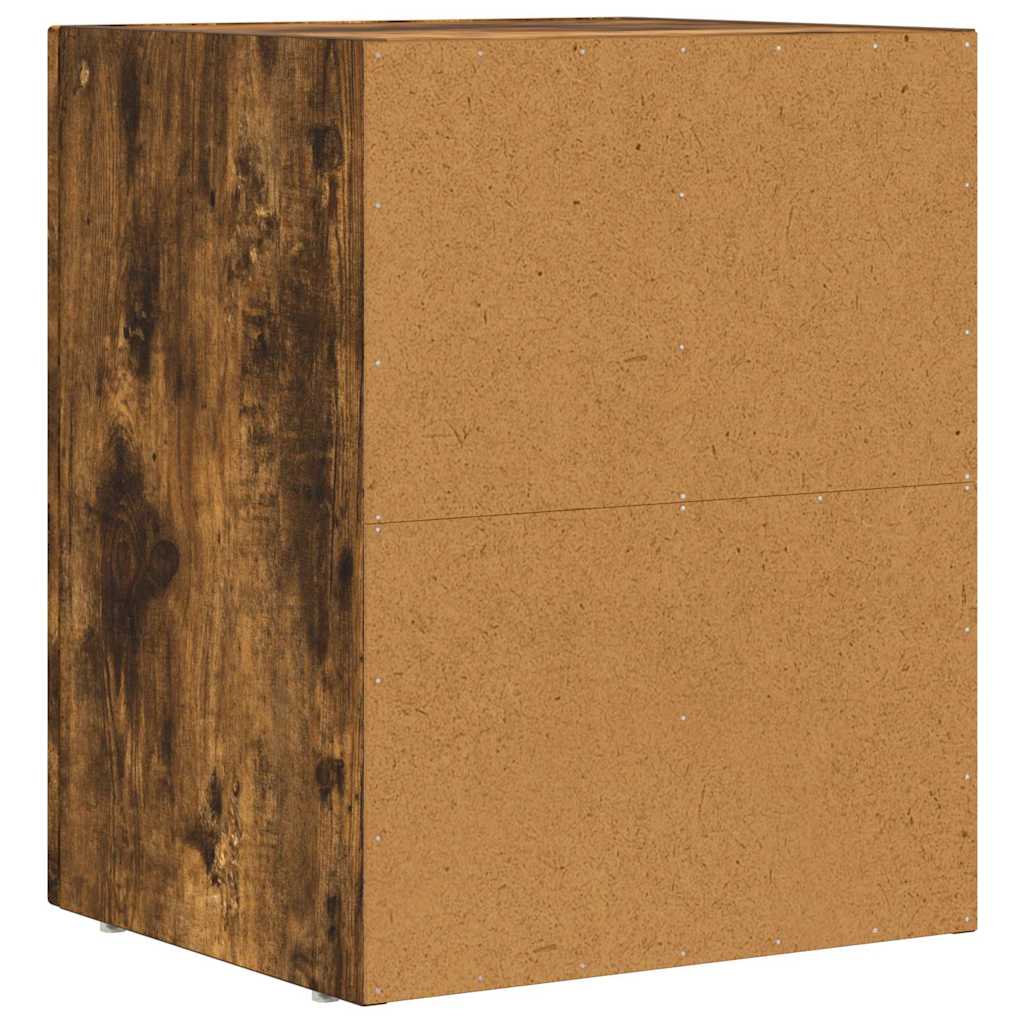 Table de chevet 2 pcs Chêne fumé 40 x 35 x 50 cm - XIOS