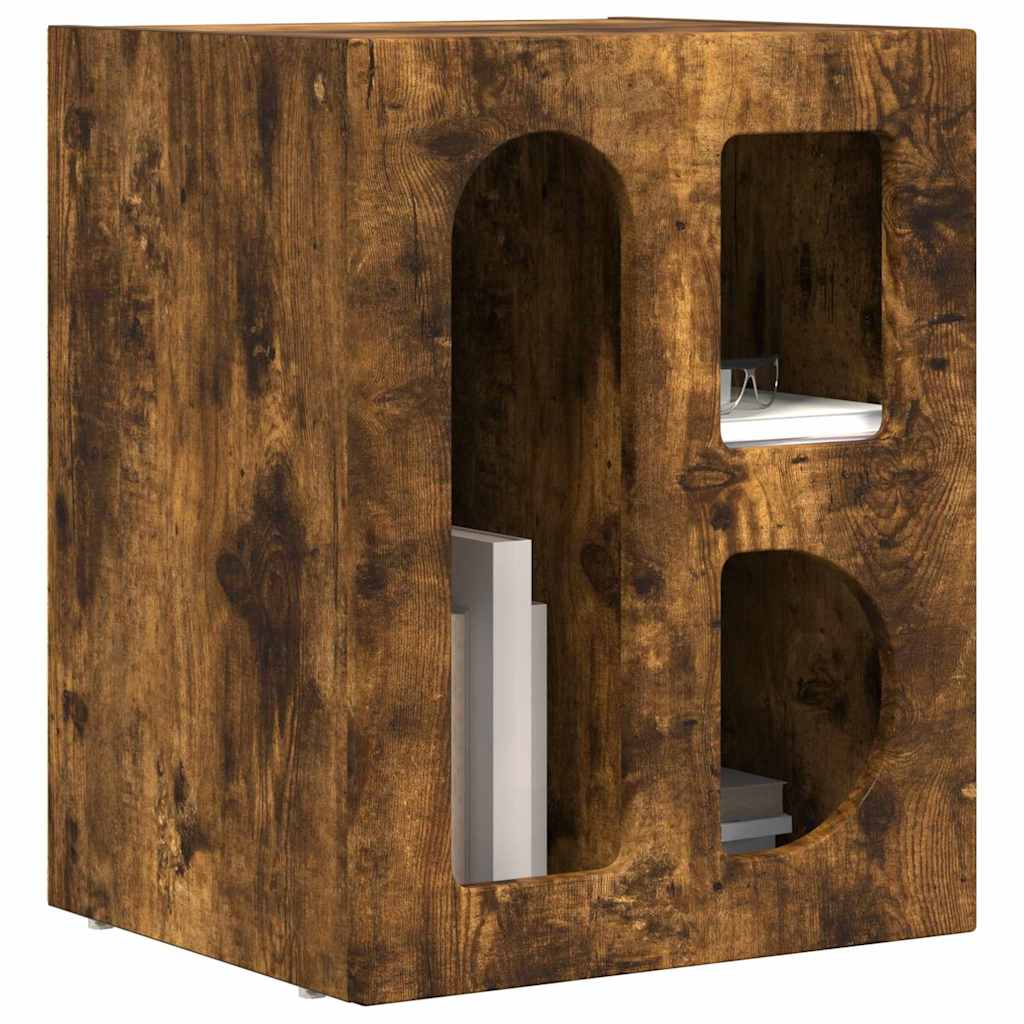 Table de chevet 2 pcs Chêne fumé 40 x 35 x 50 cm - XIOS