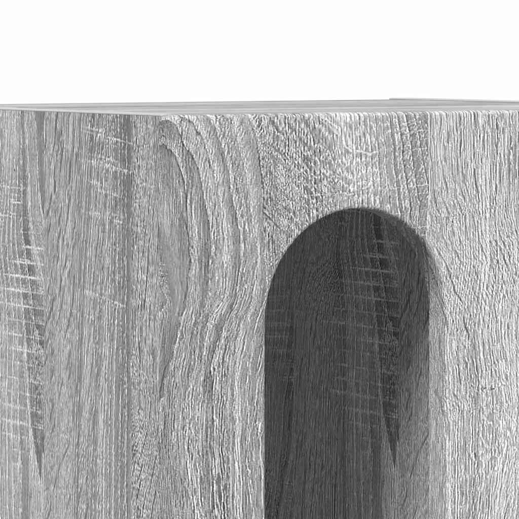 Table de chevet 2 pcs Gris Sonoma 40 x 35 x 50 cm - XIOS