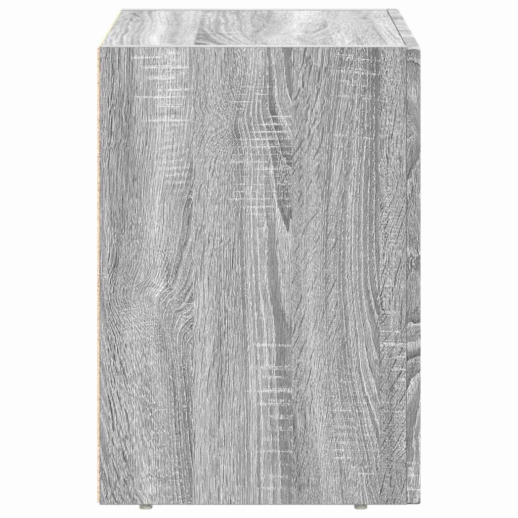 Table de chevet 2 pcs Gris Sonoma 40 x 35 x 50 cm - XIOS