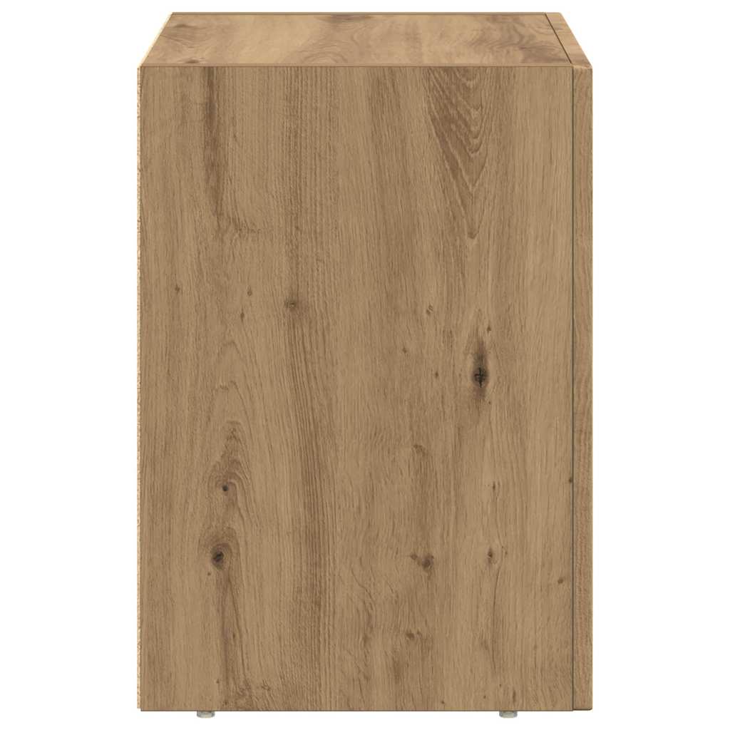 Table de chevet 2 pcs Chêne artisanal 40 x 35 x 50 cm - XIOS