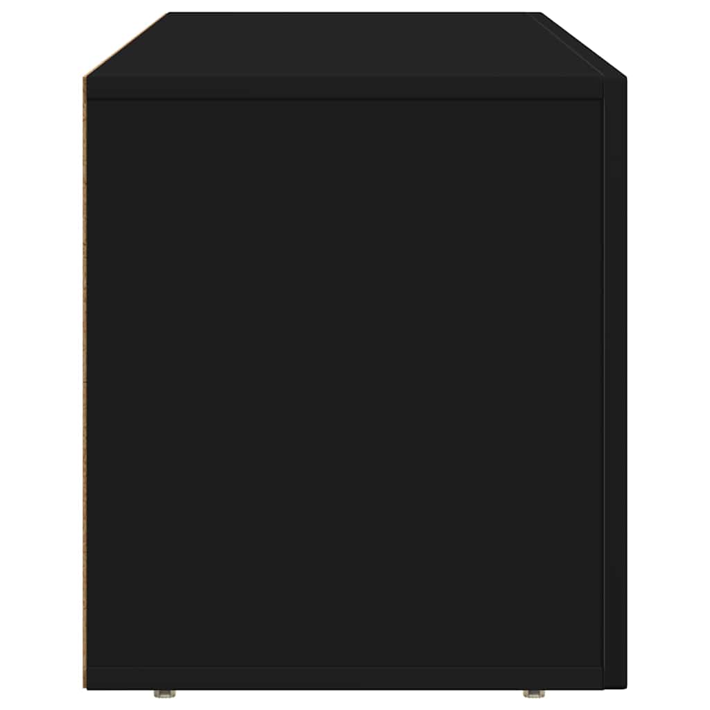 Meuble TV Noir 100 x 35 x 40 cm Bois d'ingénierie - XIOS