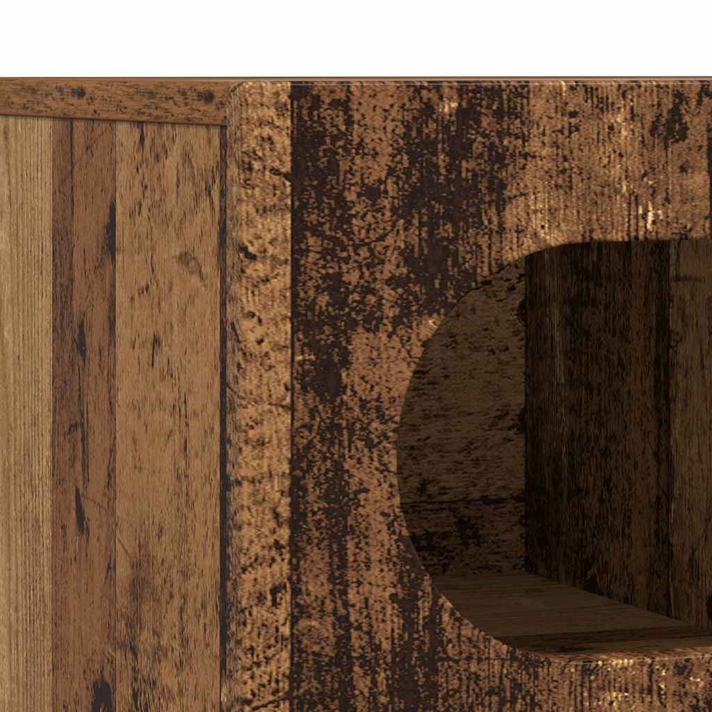 Meuble TV Bois ancien 100 x 35 x 40 cm Bois d'ingénierie - XIOS