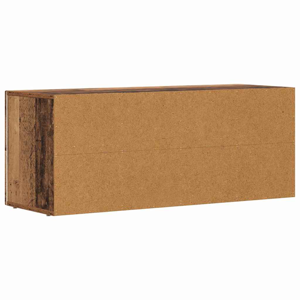 Meuble TV Bois ancien 100 x 35 x 40 cm Bois d'ingénierie - XIOS