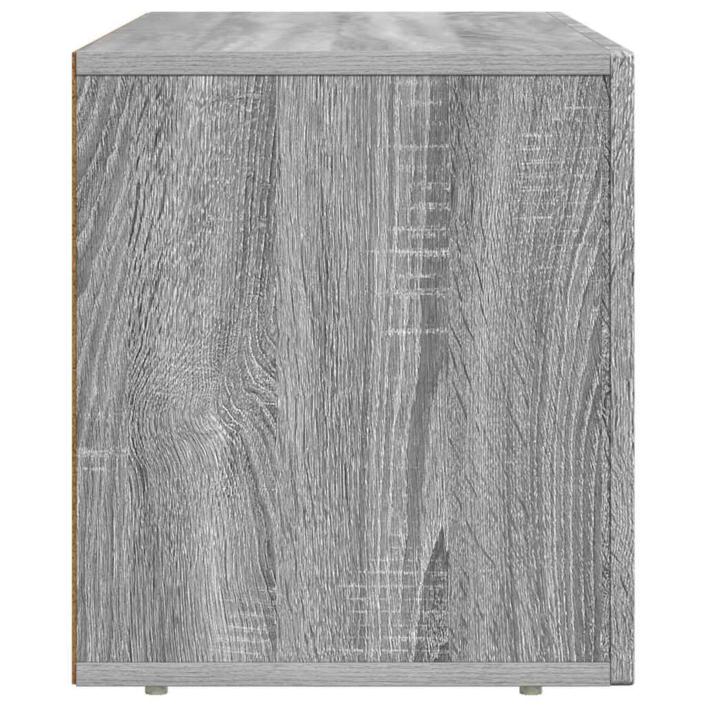 Meuble TV Gris Sonoma 80 x 35 x 40 cm Bois d'ingénierie - XIOS