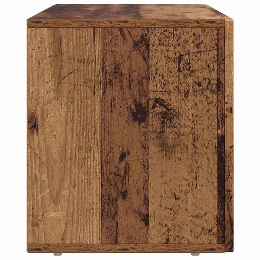 Meuble TV Bois ancien 80 x 35 x 40 cm Bois d'ingénierie - XIOS