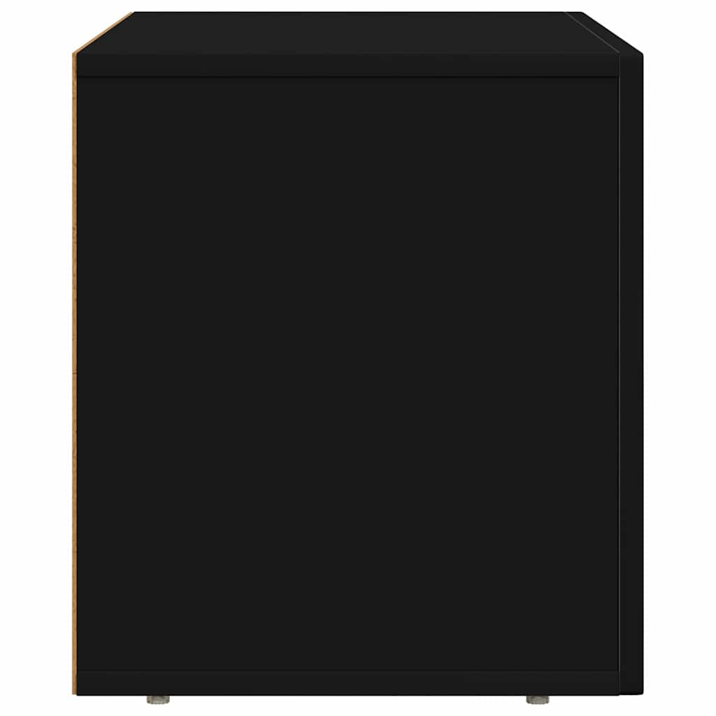Meuble TV ELST 60 x 35 x 40 cm Noir Bois d'ingénierie - XIOS