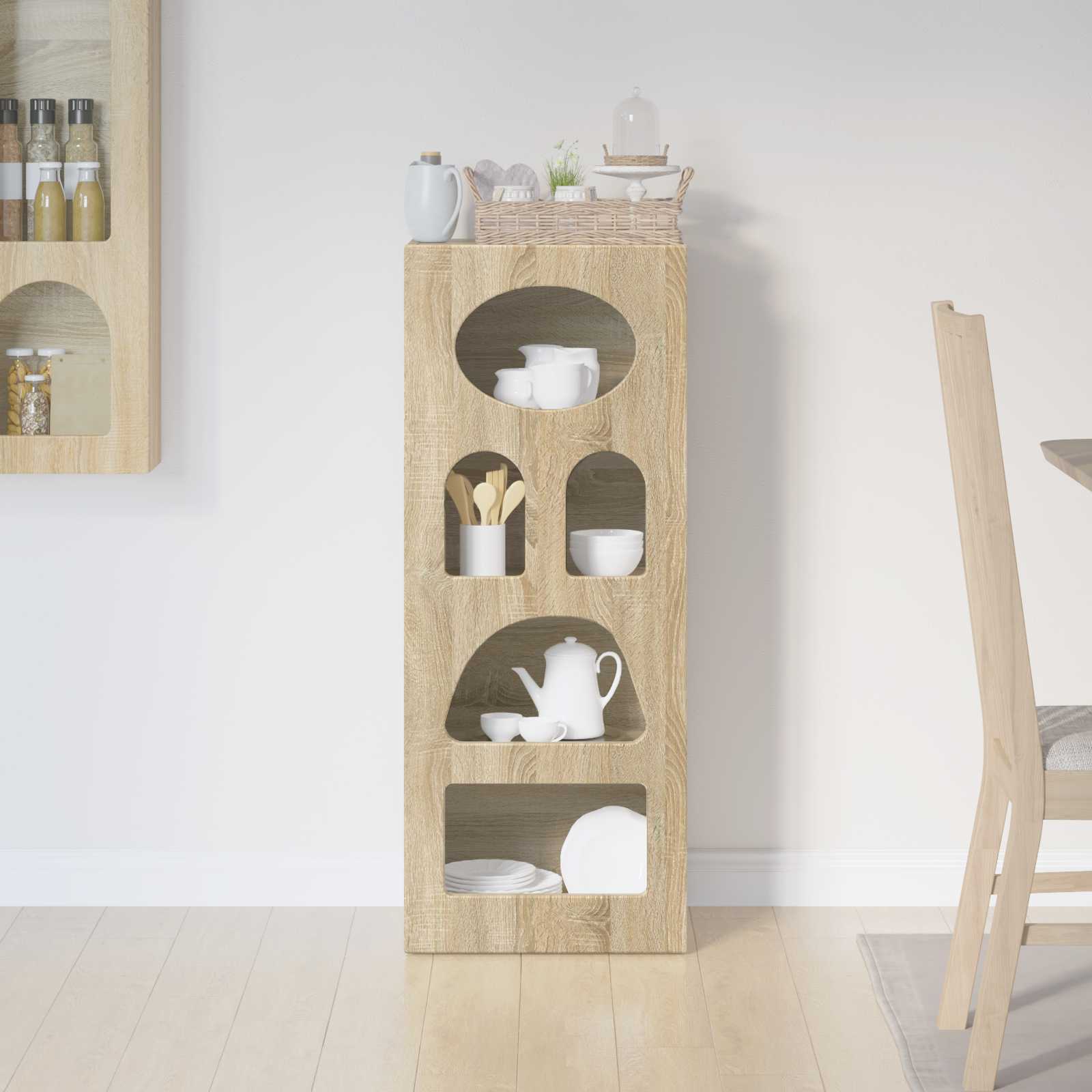 Buffet Chêne Sonoma 40 x 35 x 100,5 cm Bois d'ingénierie - XIOS
