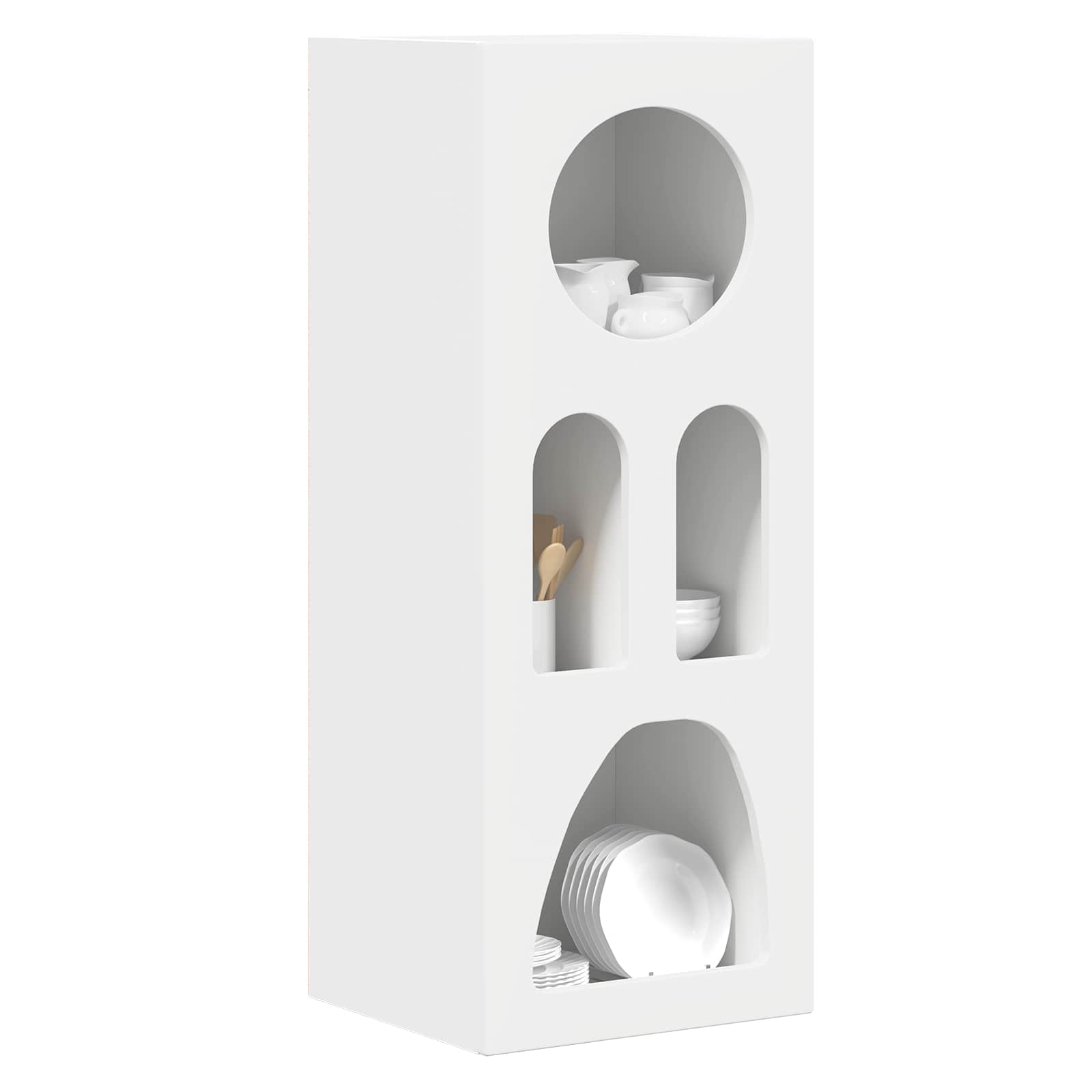 Buffet Blanc 40 x 35 x 100.5 cm Bois d'ingénierie - XIOS