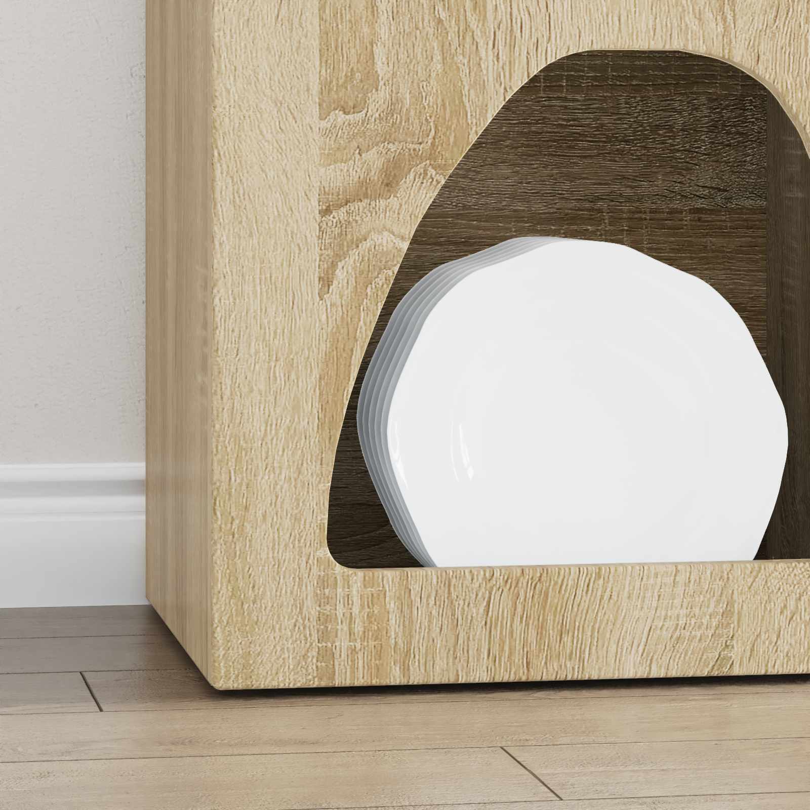 Buffet Chêne Sonoma 40 x 35 x 100.5 cm Bois d'ingénierie - XIOS