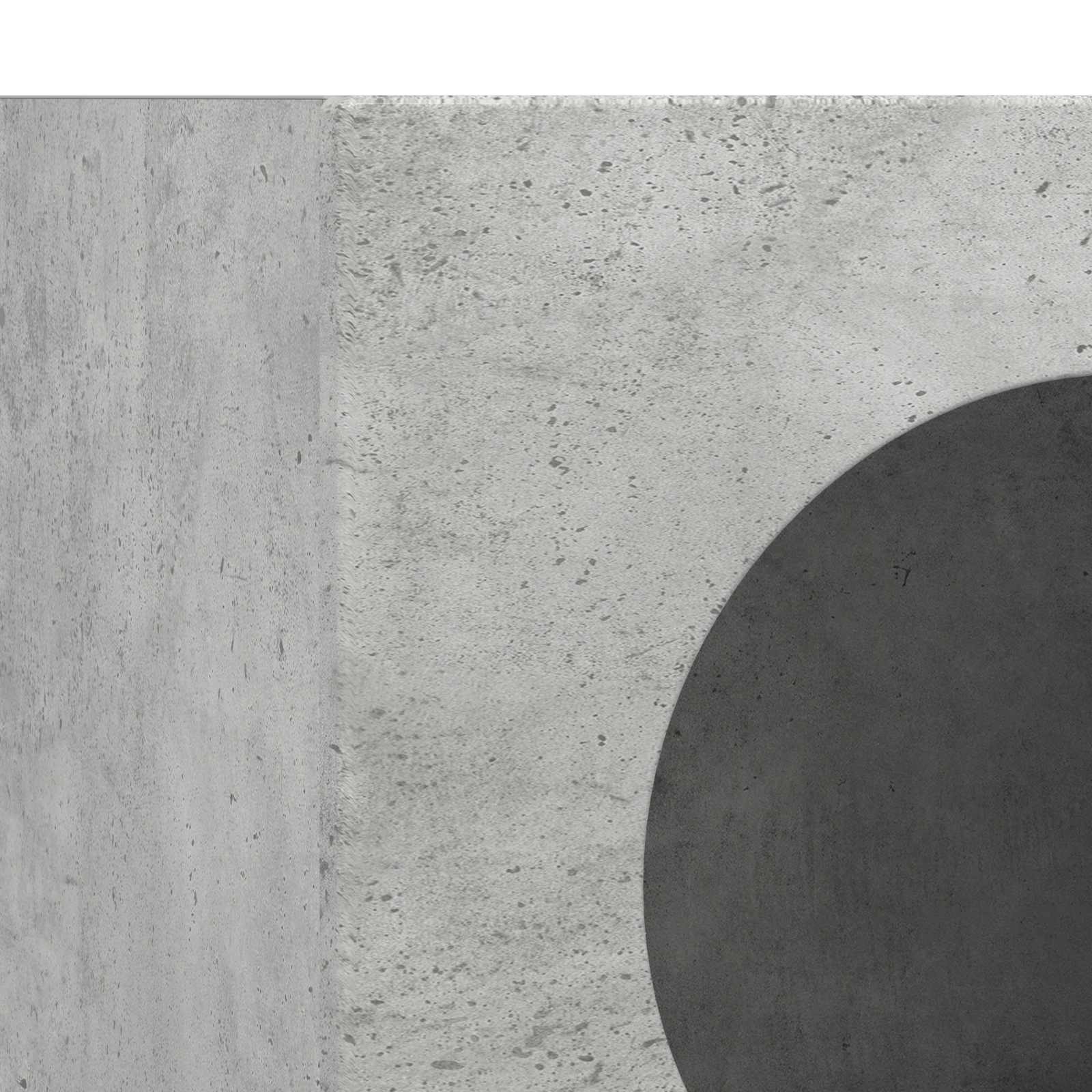 Buffet Gris béton 40 x 35 x 100.5 cm Bois d'ingénierie - XIOS
