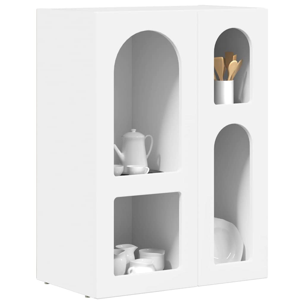 Buffet Blanc 59 x 35 x 80,5 cm Bois d'ingénierie - XIOS