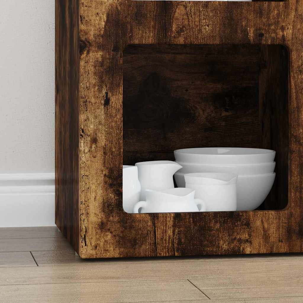 Buffet Chêne fumé 59 x 35 x 80,5 cm Bois d'ingénierie - XIOS