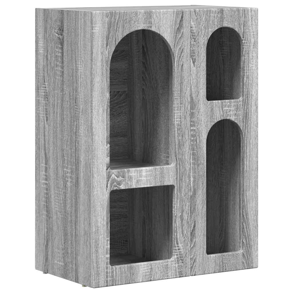 Buffet Gris Sonoma 59 x 35 x 80,5 cm Bois d'ingénierie - XIOS