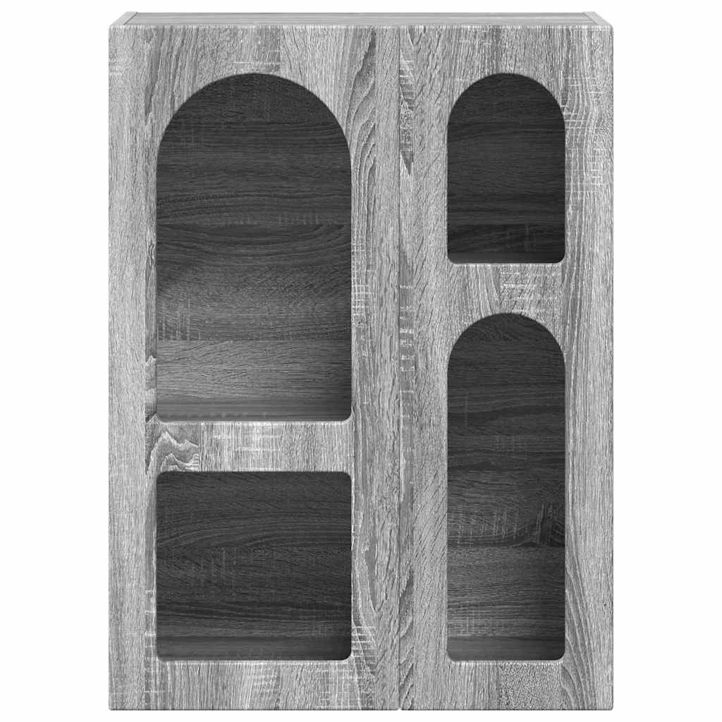 Buffet Gris Sonoma 59 x 35 x 80,5 cm Bois d'ingénierie - XIOS