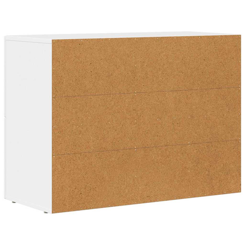 Buffet Blanc 80,5 x 35 x 59 cm Bois d'ingénierie - XIOS