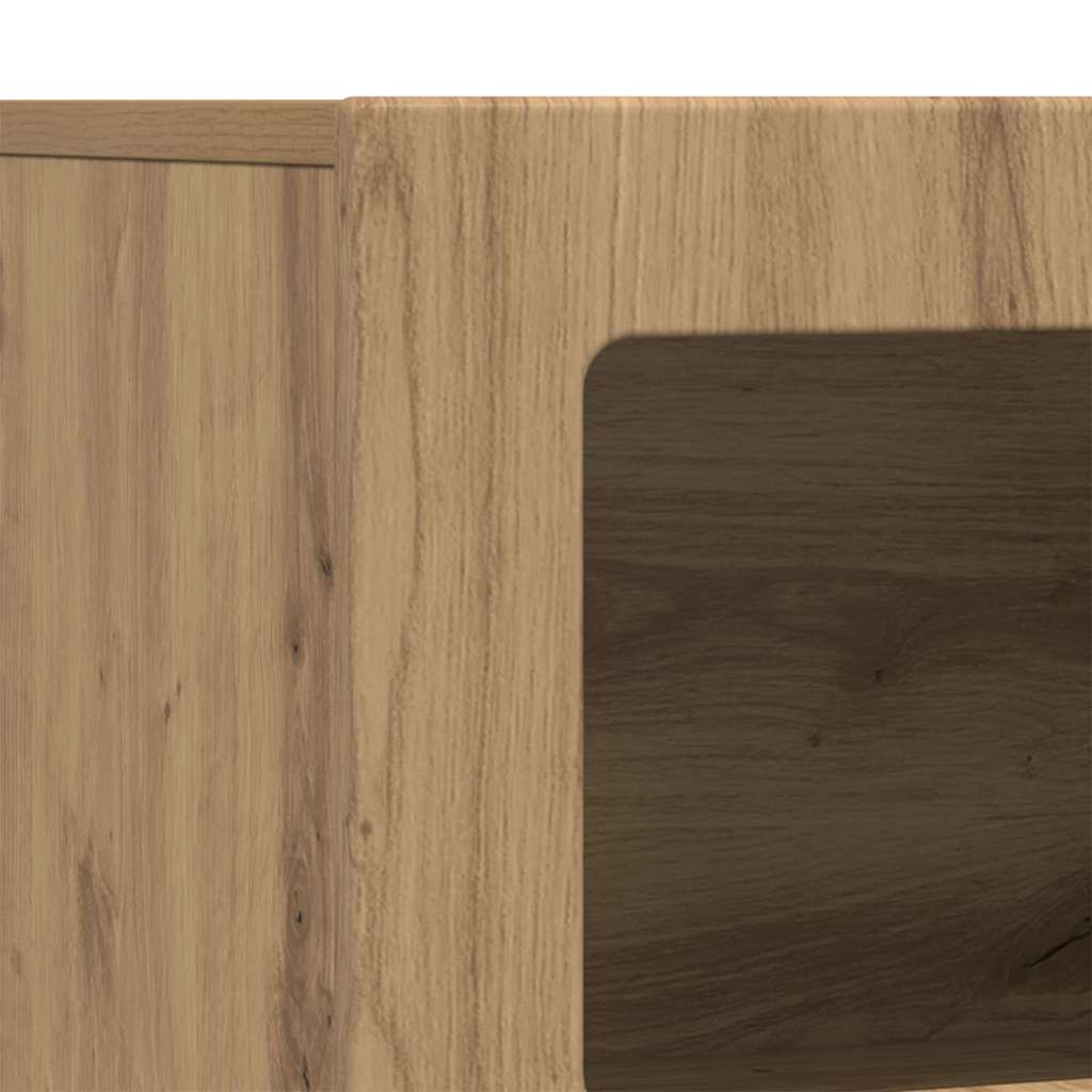 Buffet Chêne artisanal 80,5 x 35 x 59 cm Bois d'ingénierie - XIOS
