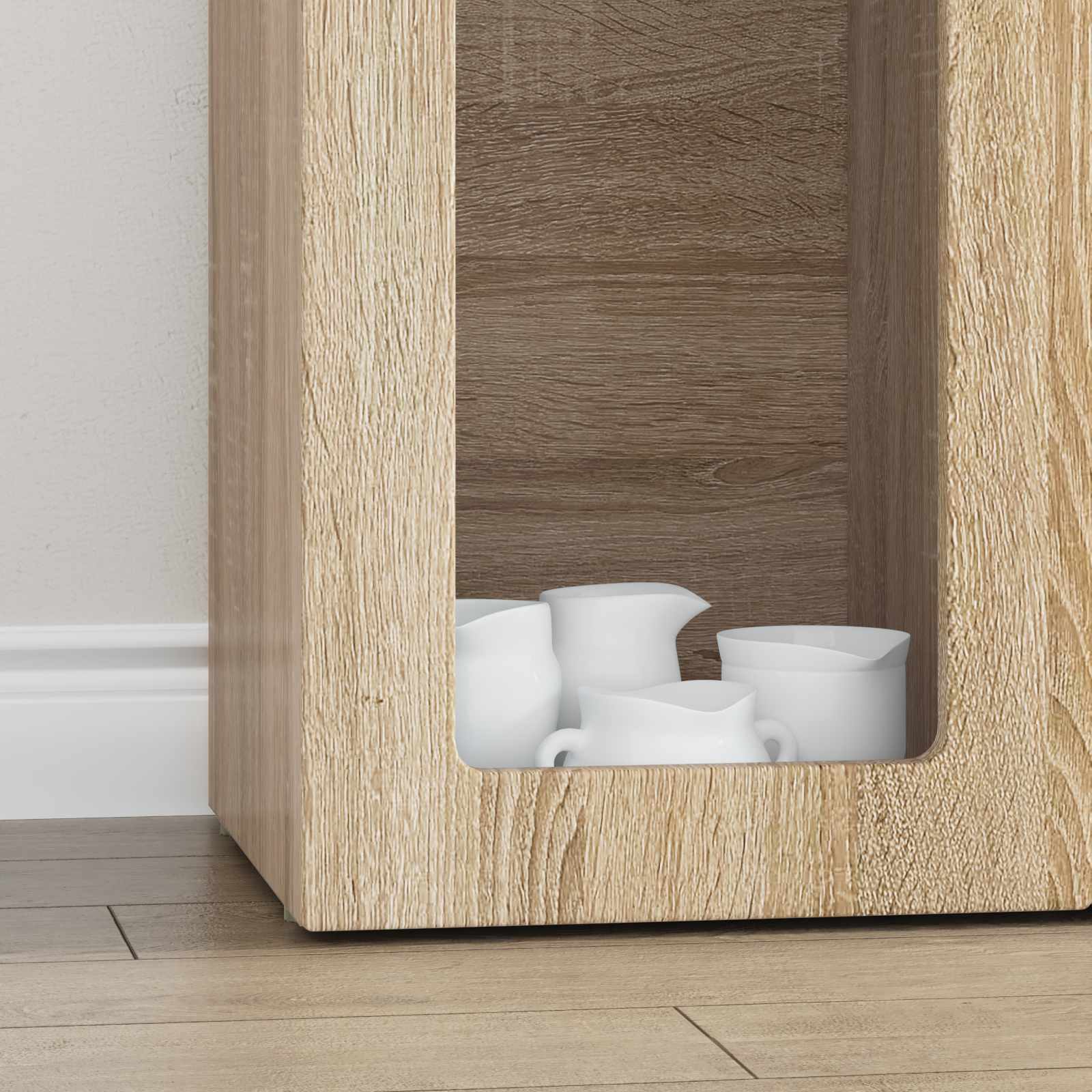 Buffet Chêne Sonoma 59 x 35 x 100,5 cm Bois d'ingénierie - XIOS