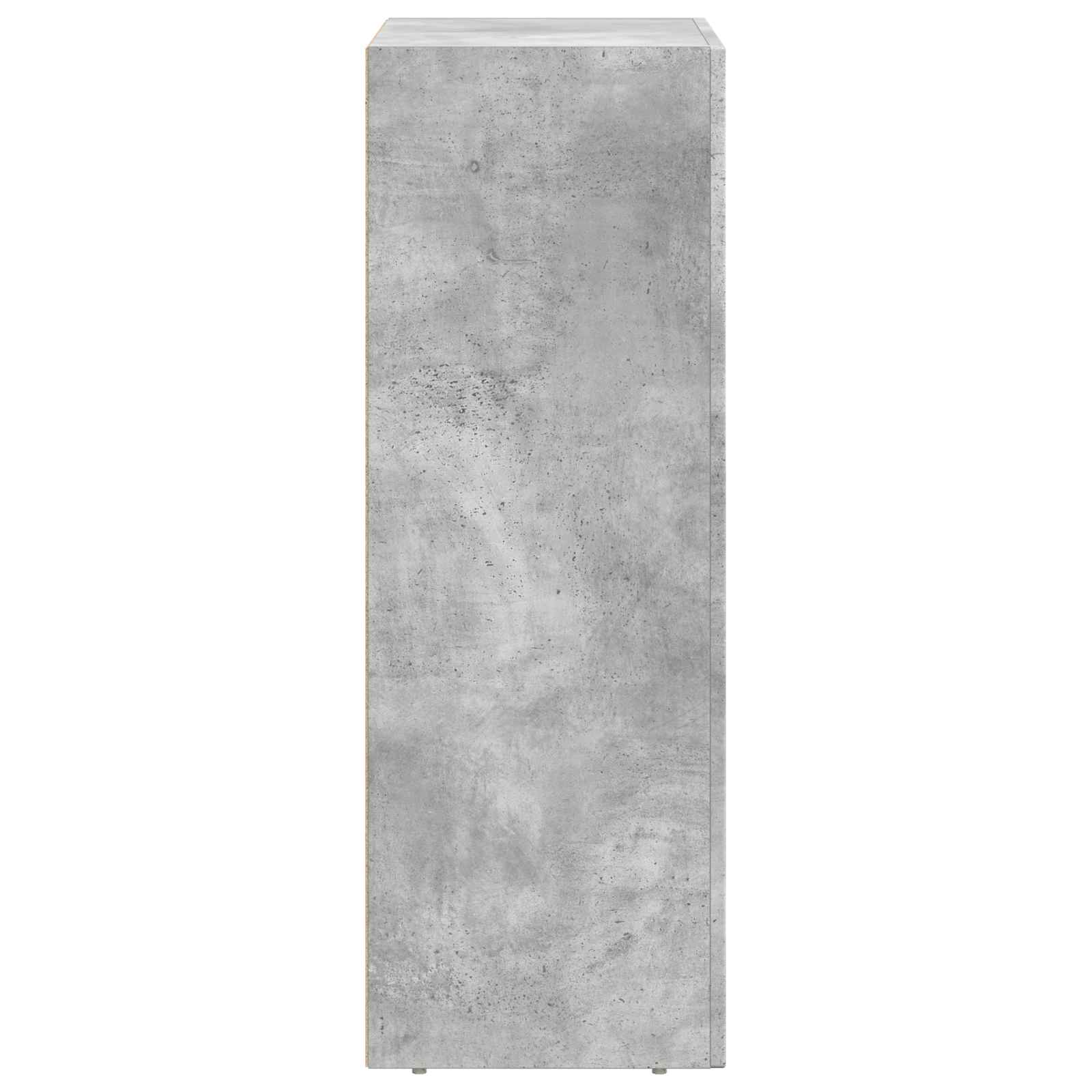 Buffet Gris béton 59 x 35 x 100,5 cm Bois d'ingénierie - XIOS