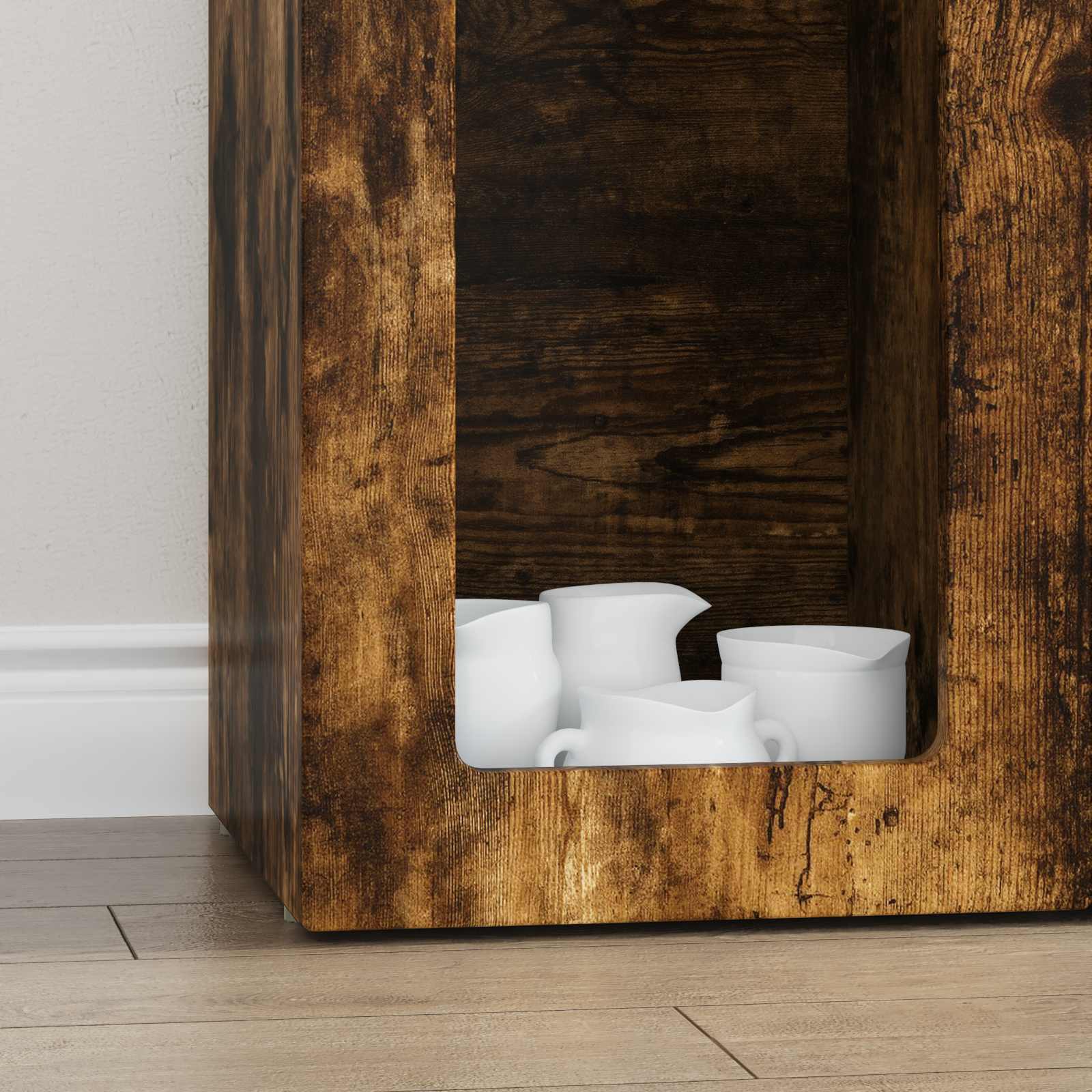 Buffet Chêne fumé 59 x 35 x 100,5 cm Bois d'ingénierie - XIOS