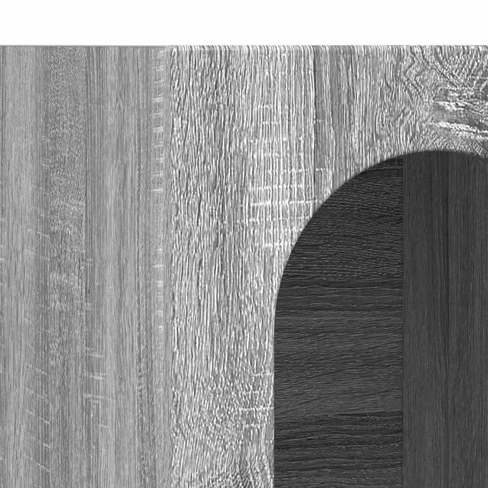 Buffet Gris Sonoma 59 x 35 x 100,5 cm Bois d'ingénierie - XIOS