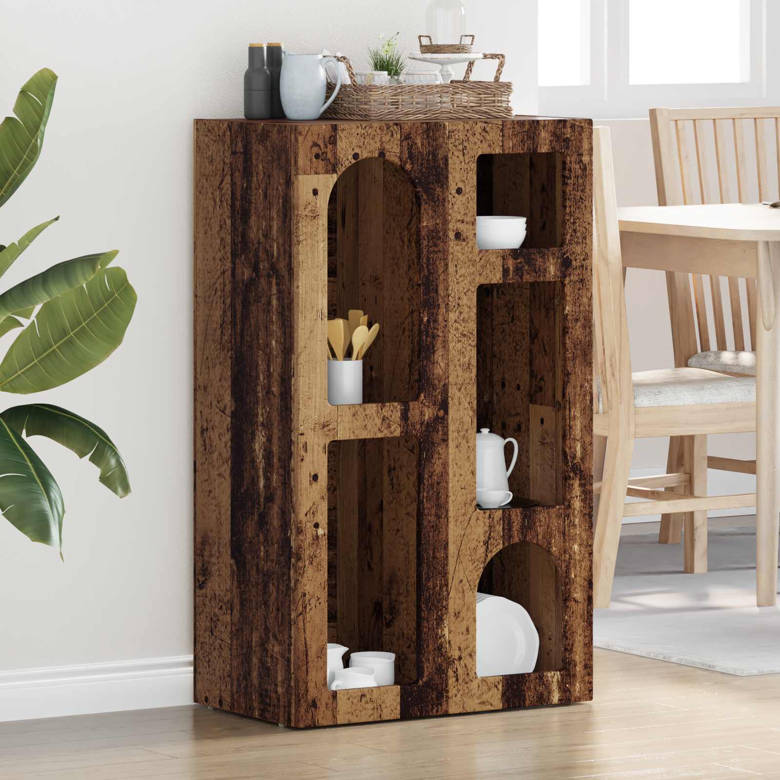 Buffet Bois ancien 59 x 35 x 100,5 cm Bois d'ingénierie - XIOS