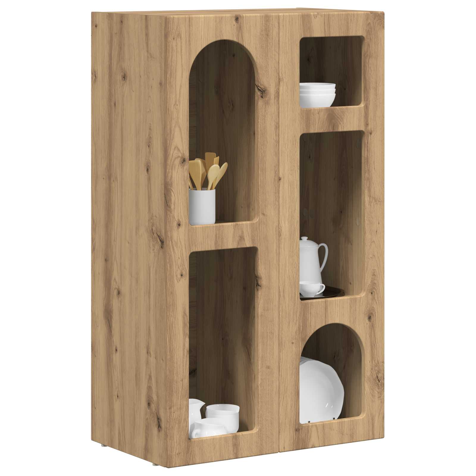 Buffet Chêne artisanal 59 x 35 x 100,5 cm Bois d'ingénierie - XIOS