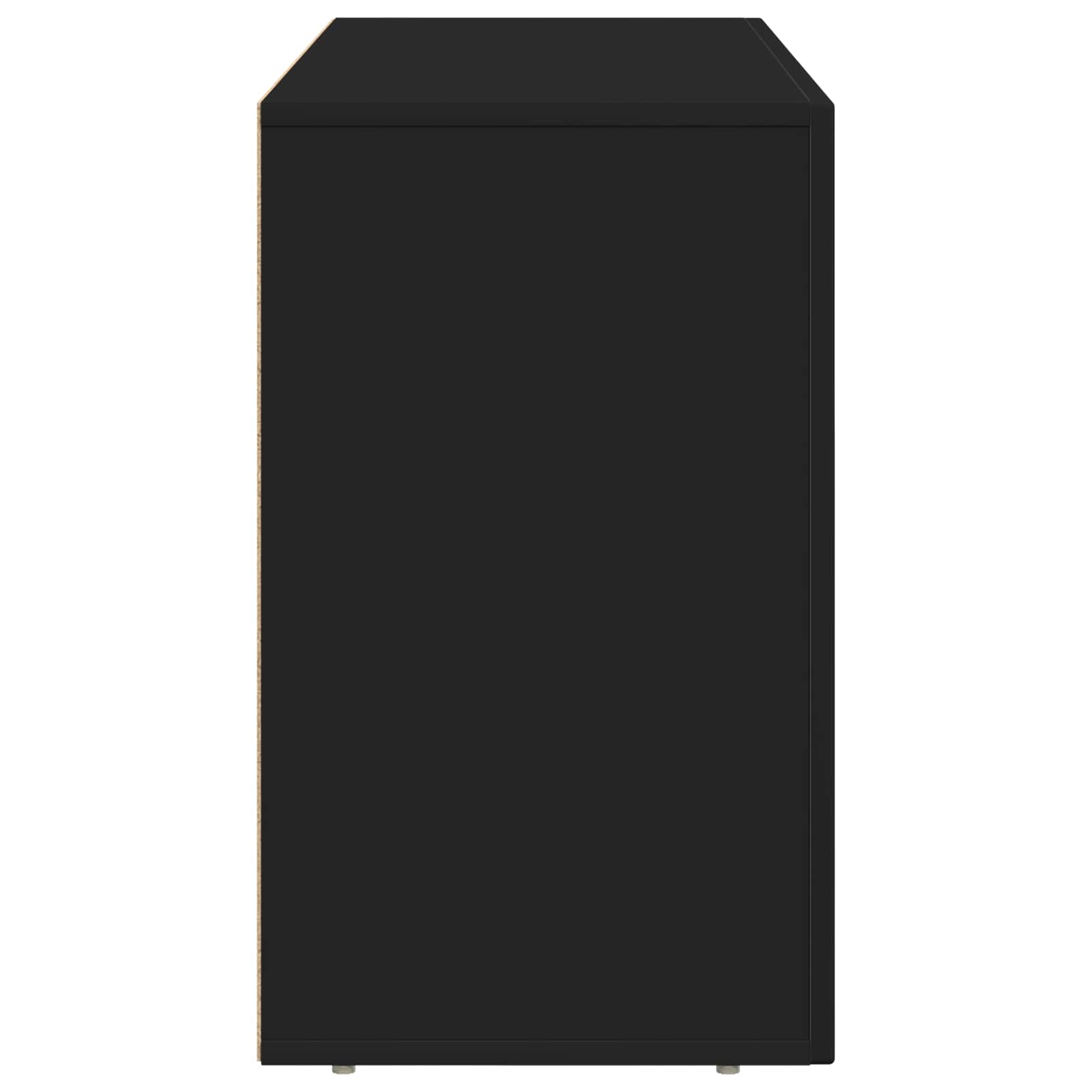 Buffet Noir 100 x 35 x 59 cm Bois d'ingénierie - XIOS