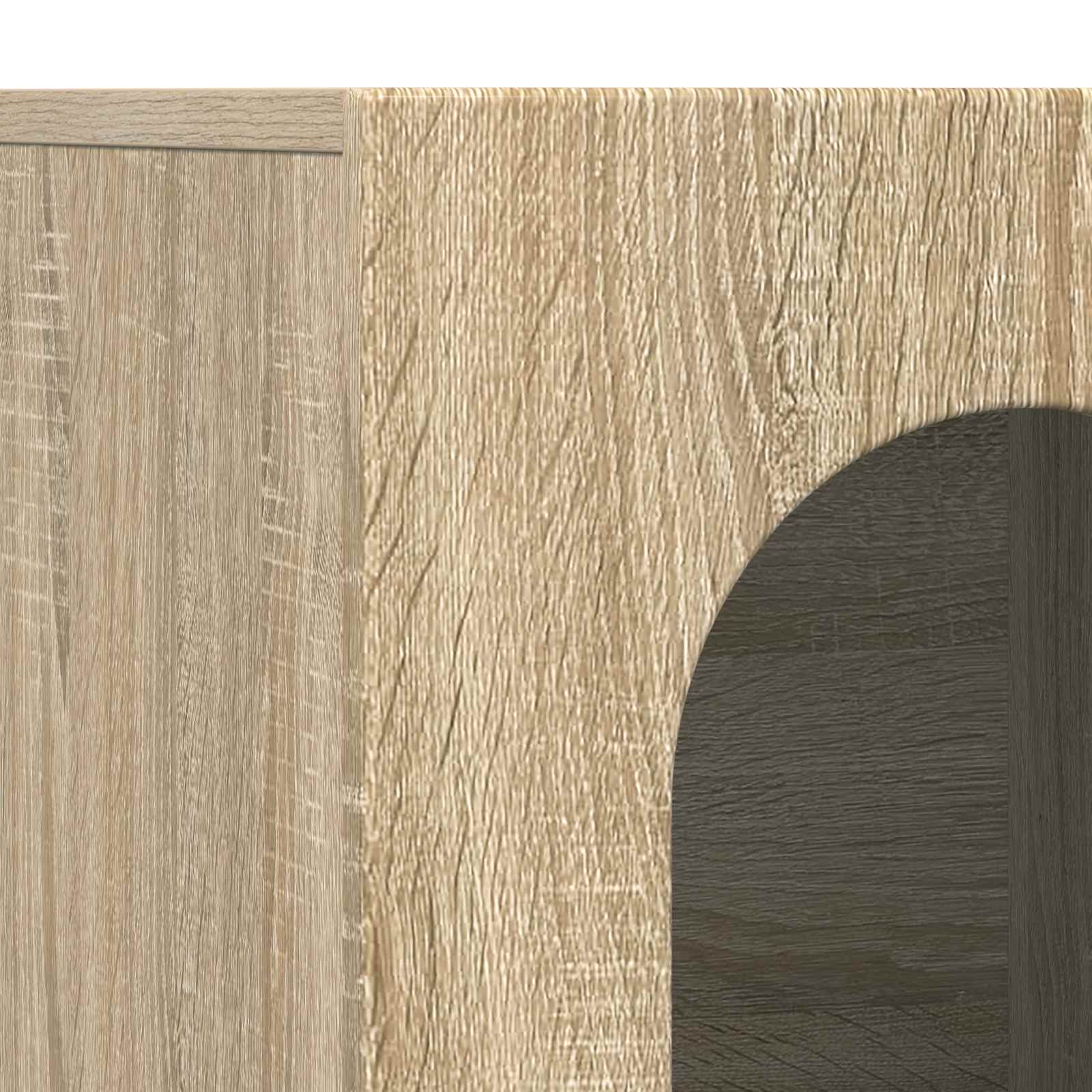 Buffet Chêne Sonoma 100 x 35 x 59 cm Bois d'ingénierie - XIOS