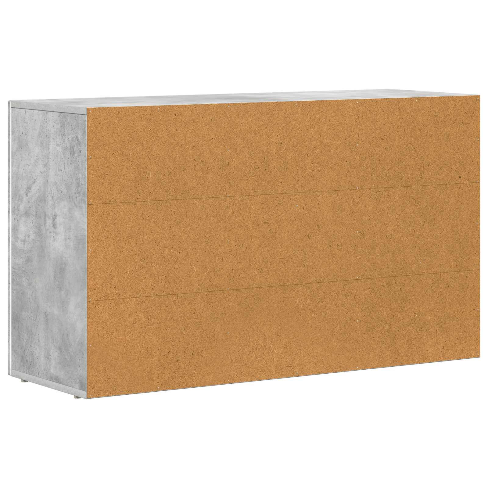 Buffet Gris béton 100 x 35 x 59 cm Bois d'ingénierie - XIOS