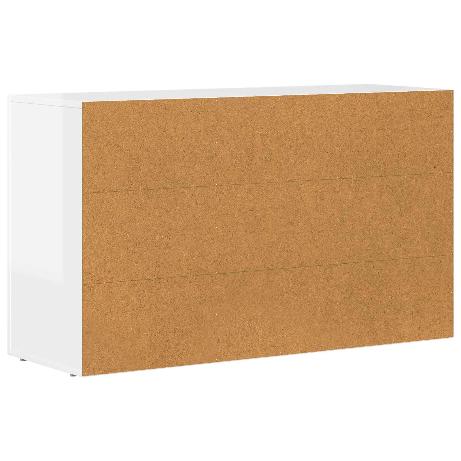 Buffet Blanc brillant 100 x 35 x 59 cm Bois d'ingénierie - XIOS