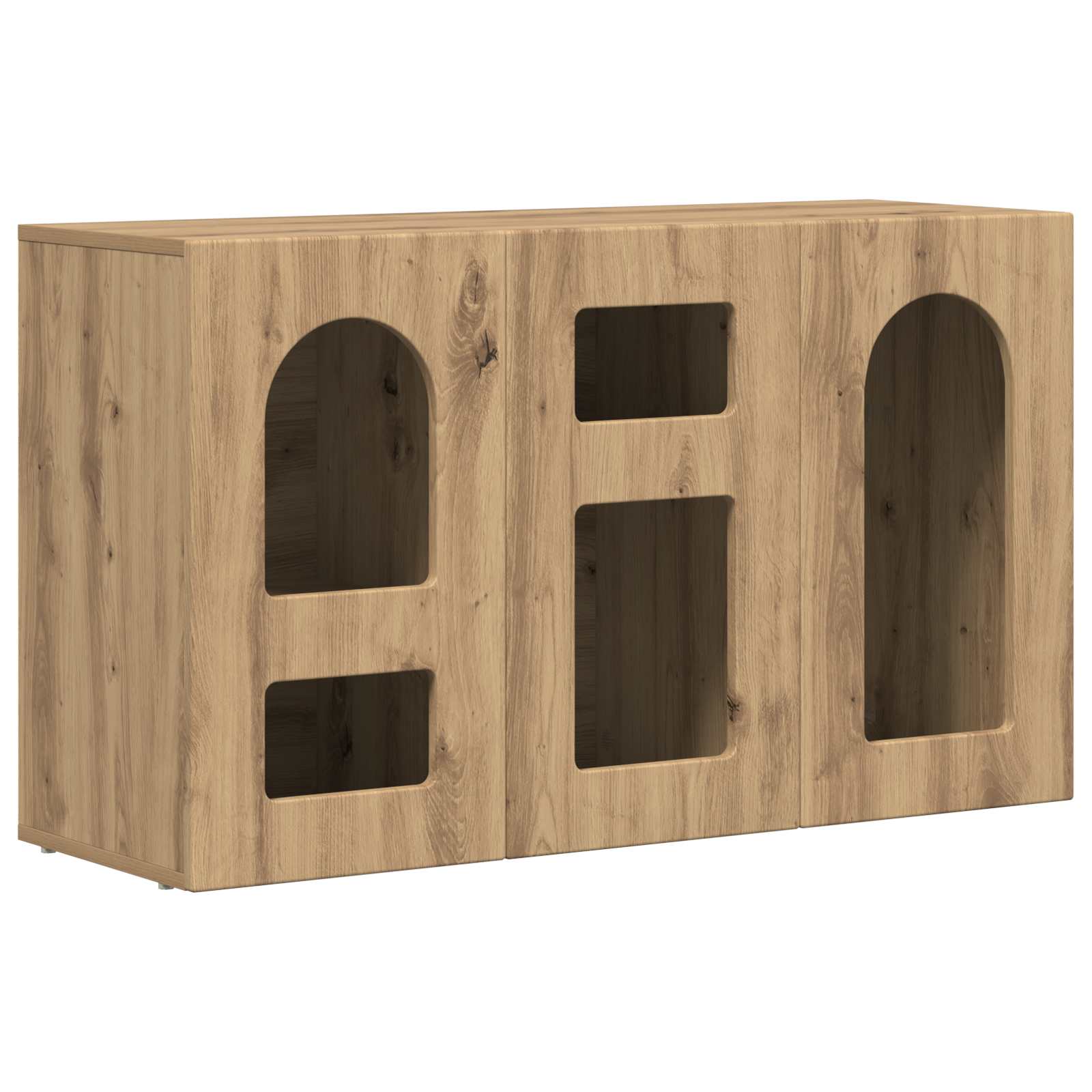 Buffet Chêne artisanal 100 x 35 x 59 cm Bois d'ingénierie - XIOS